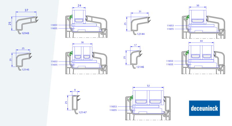 DECEUNINCK LEGEND SLIDE - Okna PCV | poznańskie okna Poznań ...